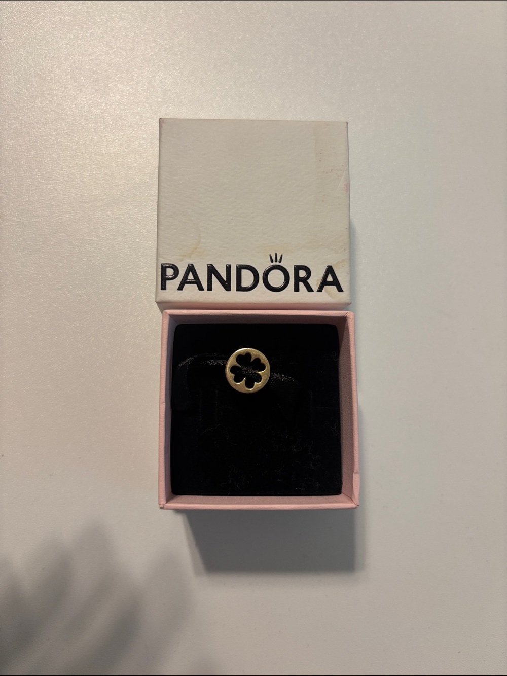 Pandora Gold Four-Leaf Clover Ring - Gold